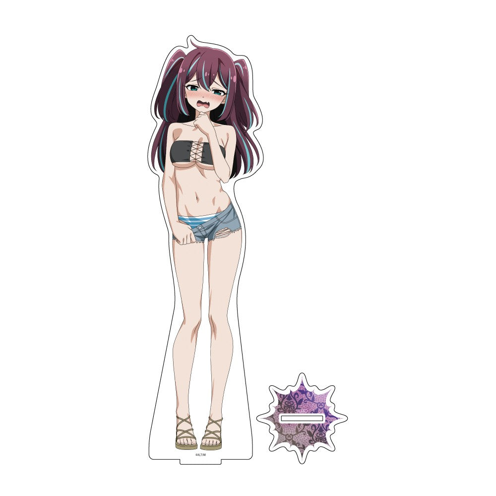 Gushing over Magical Girls BIG acrylic stand Shinju Akoya (Unfavorable bread Ver.)
