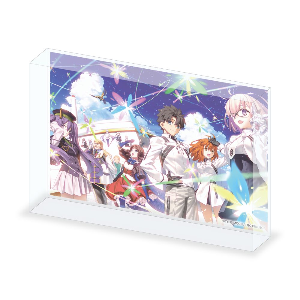 『Fate/Grand Order」 亞克力塊十週年封面插畫