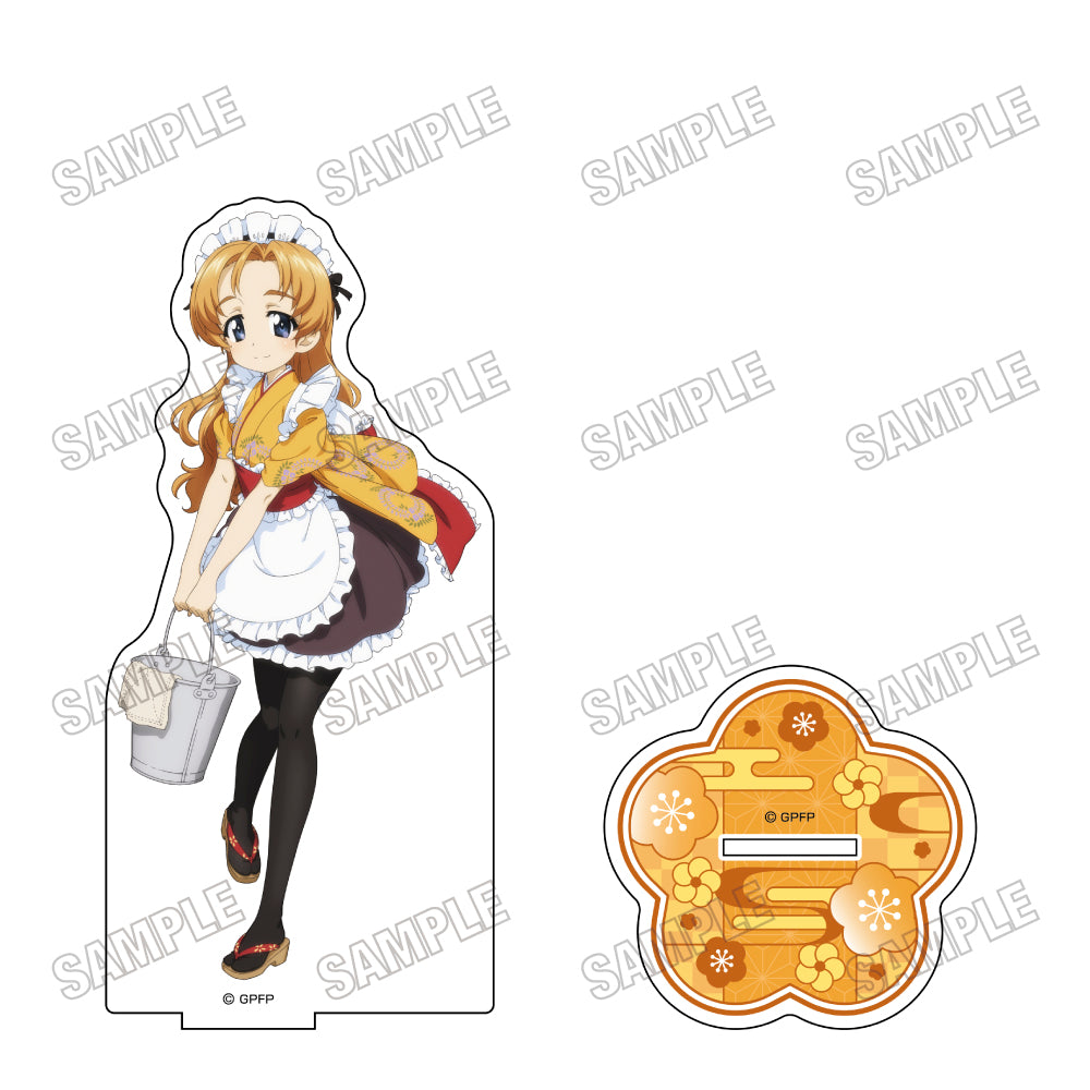 『ガールズ&パンツァー 最終章』描き下ろしBIGアクリルスタンド 【和風メイド Ver.】④オレンジペコ