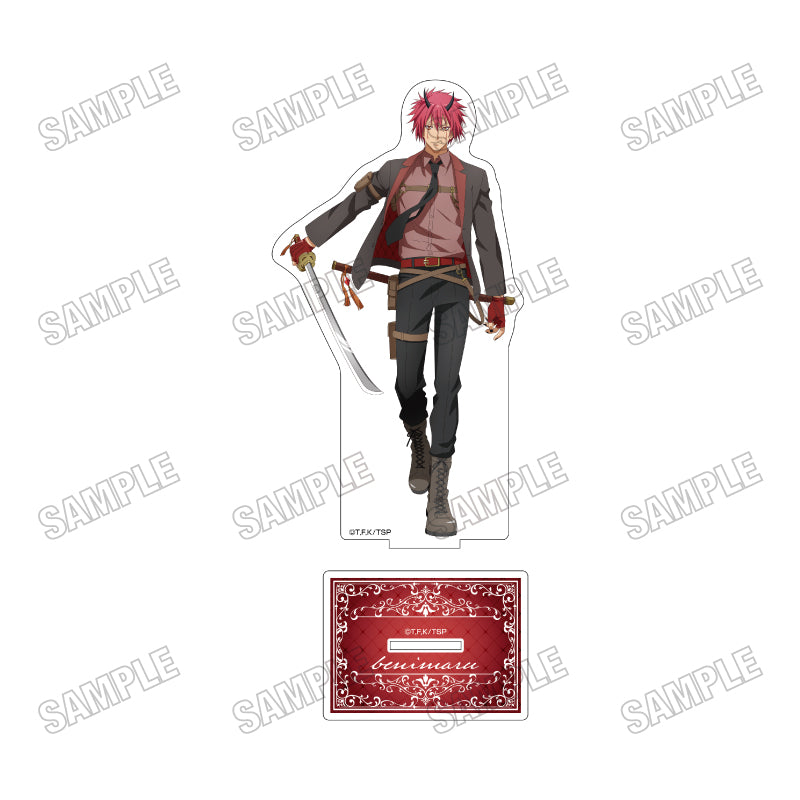 Movie version That Time I Got Reincarnated as a Slime Tears of the Blue Sea Original BIG Acrylic Stand ③Benimaru