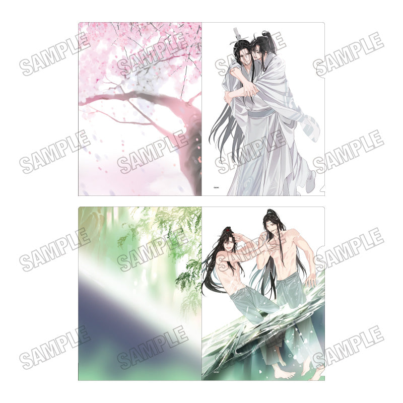 大河奇幻广播剧《魔道祖师” 新绘制的透明文件夹套装【世纪四京Ver.】①春夏