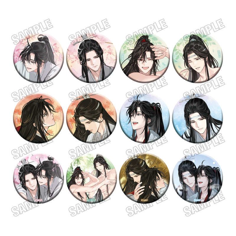 【単品・BOX】大河幻想ラジオドラマ「魔道祖師」描き下ろし缶バッジコレクション【四時四景 Ver.】