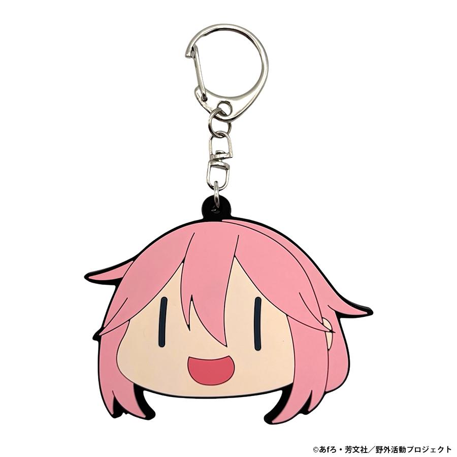 Yuru Can△ SEASON 3 图标橡胶钥匙链抚子