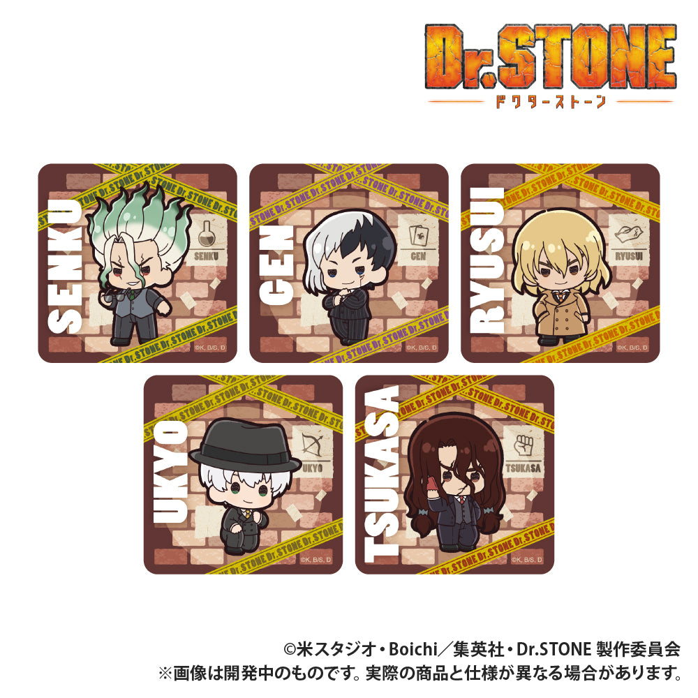 Dr. Stone Stickers Set of 5, Petit-kyun Series