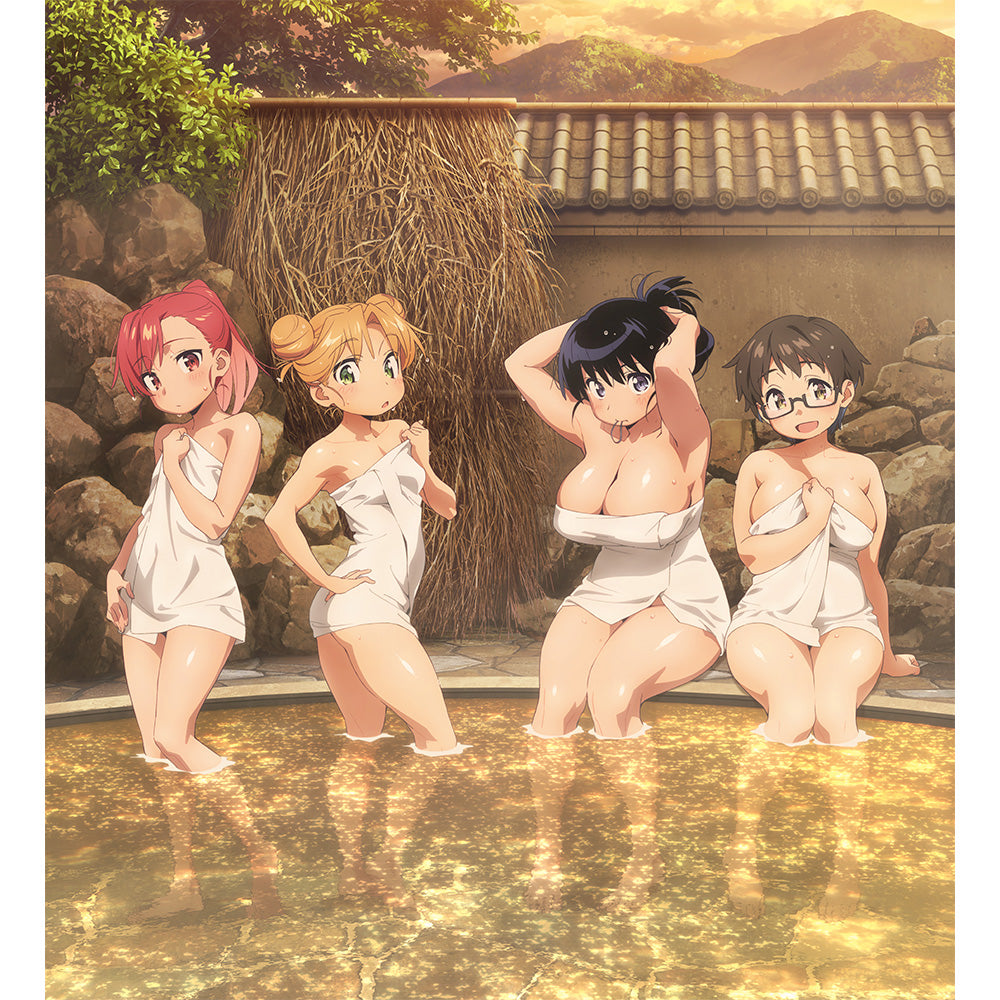 Ruri Rocks Newly drawn reproduction original picture (hot spring)