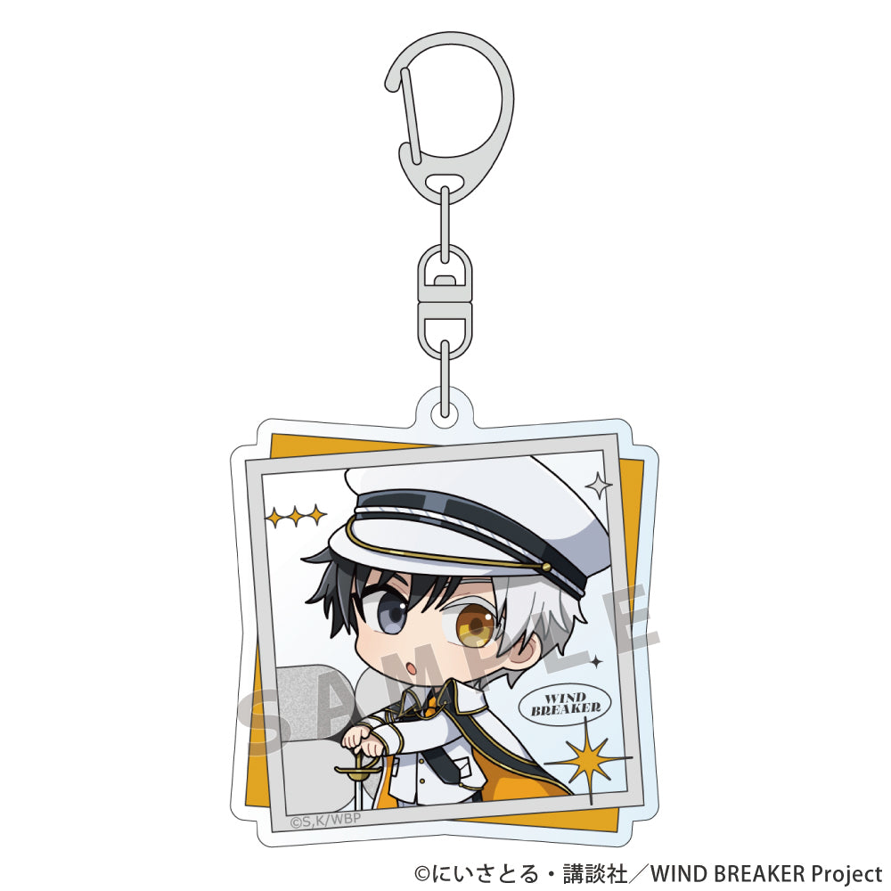 Wind Breaker Acrylic keychain (Haruka Sakura/military coordination)