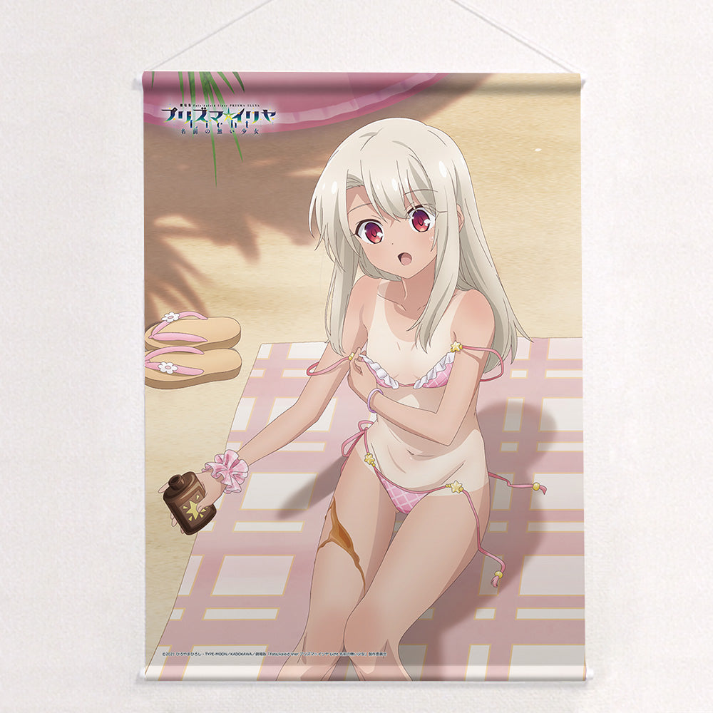 劇場版「Fate/kaleid liner プリズマ☆イリヤ Licht 名前の無い少女」 描き下ろしB2タペストリー (イリヤ/日焼け)Wスエード