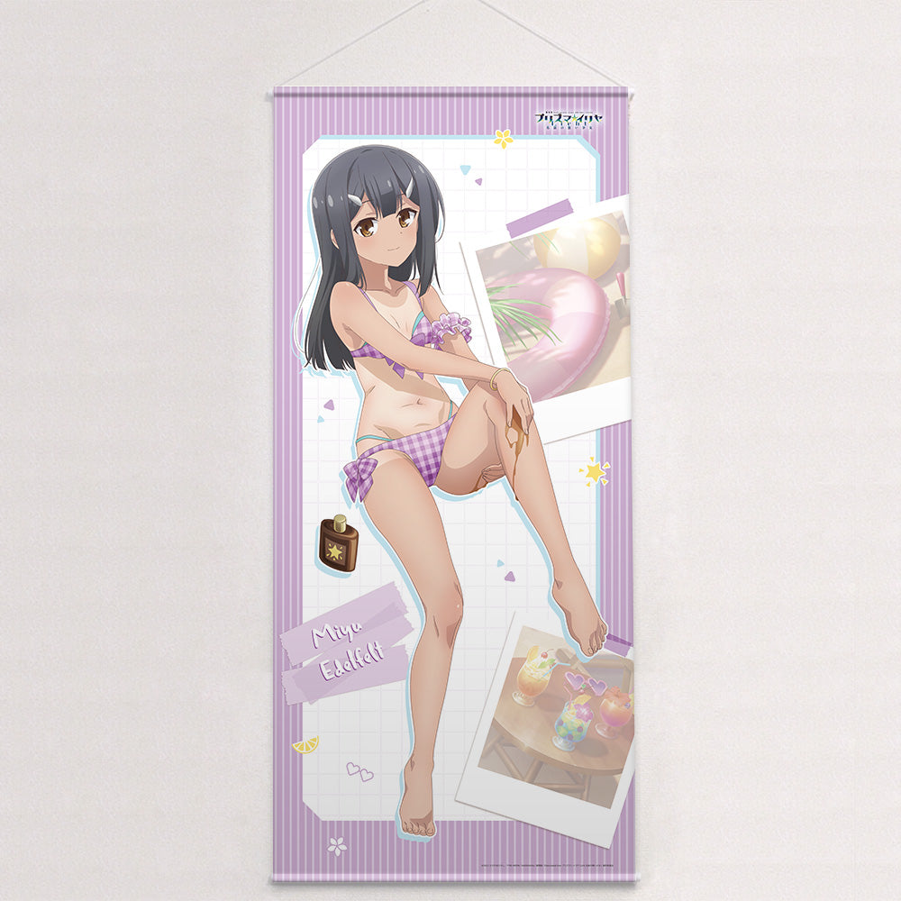 Movie version “Fate/kaleid liner Prisma Illya Licht "Girl with No Name" Newly drawn oversized tapestry (Miyu/tan)