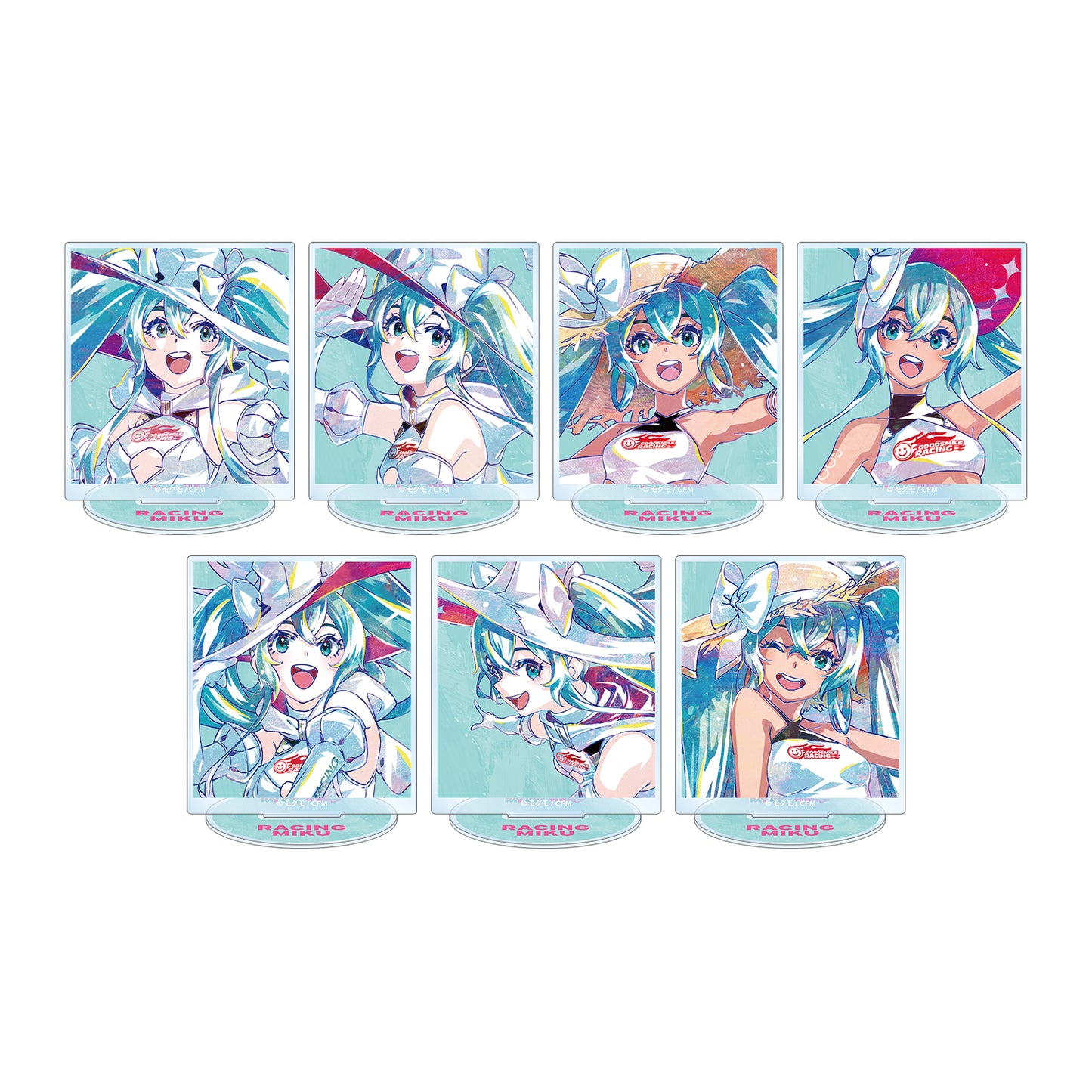 初音ミク GTプロジェクトトレーディング Ani-Art アクリルスタンド アクリルスタンド 7個入BOX