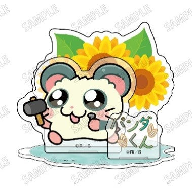 Tottoko-Hamutaro - mini acrylic diorama (6) Panda-kun