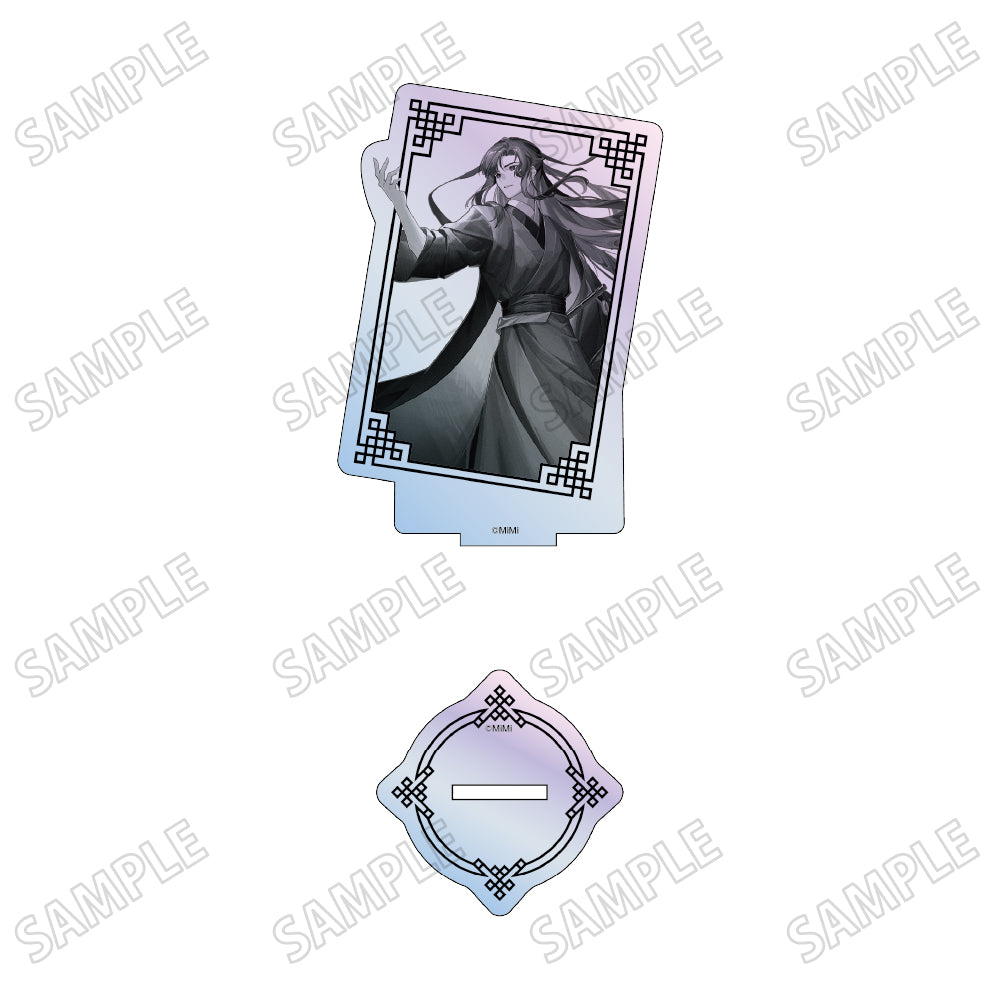 Grandmaster of Demonic Cultivation: Mo Dao Zu Shi Radio Drama "Grandmaster of Demonic Cultivation: Mo Dao Zu Shi" - Original card-shaped aurora acrylic stand [Genshikyo Ver.