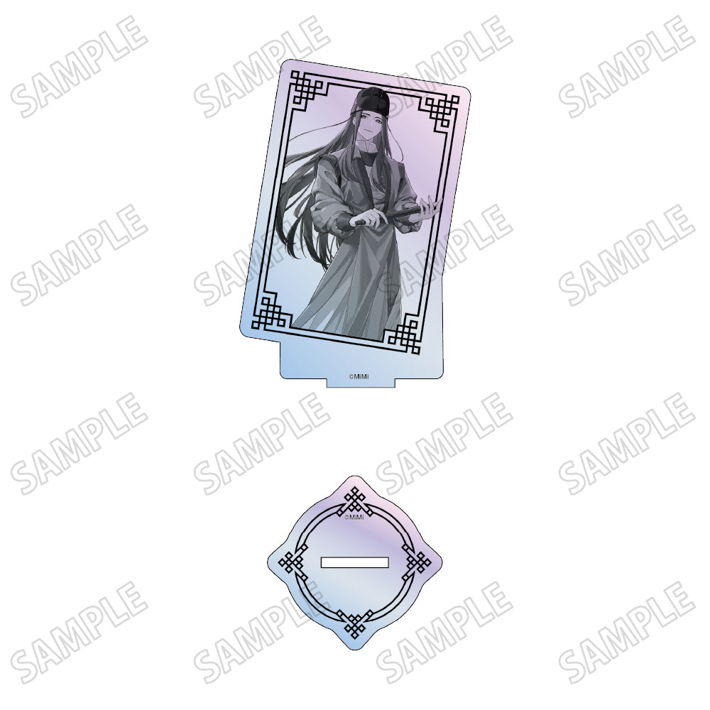 大河幻想ラジオドラマ「魔道祖師」 描き下ろしカード型オーロラアクリルスタンド【幻鏡 Ver.】 ⑤金光瑤