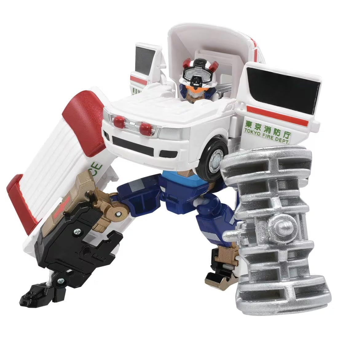 Tomica Heroes Tomica Jobber JB03 Medibraver Custom Toyota High Medic Ambulance