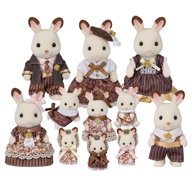 Sylvanian Families - Chocolate Rabbit Family Anniversary S…