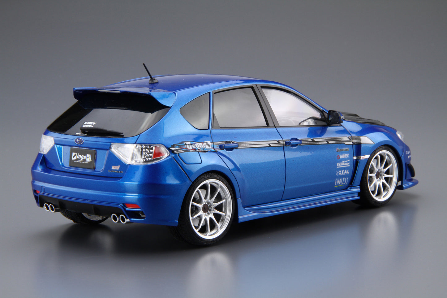 the☆Tuned Car 1/24 ings GRB Impreza WRX STI '07 (Subaru)