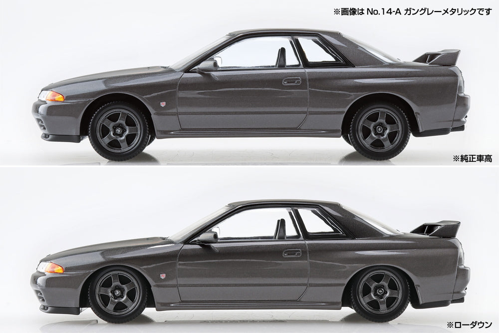 Rakuraku 塑料卡扣套件 日产 R32 Skyline GT-R(金属枪灰色)