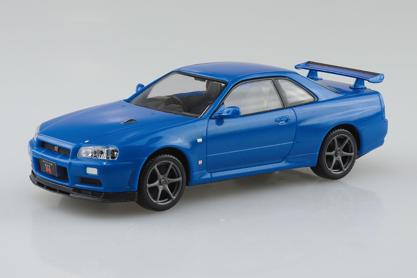 Rakurakubura 卡扣套件 日产 R34 Skyline GT-R(贝赛德蓝)