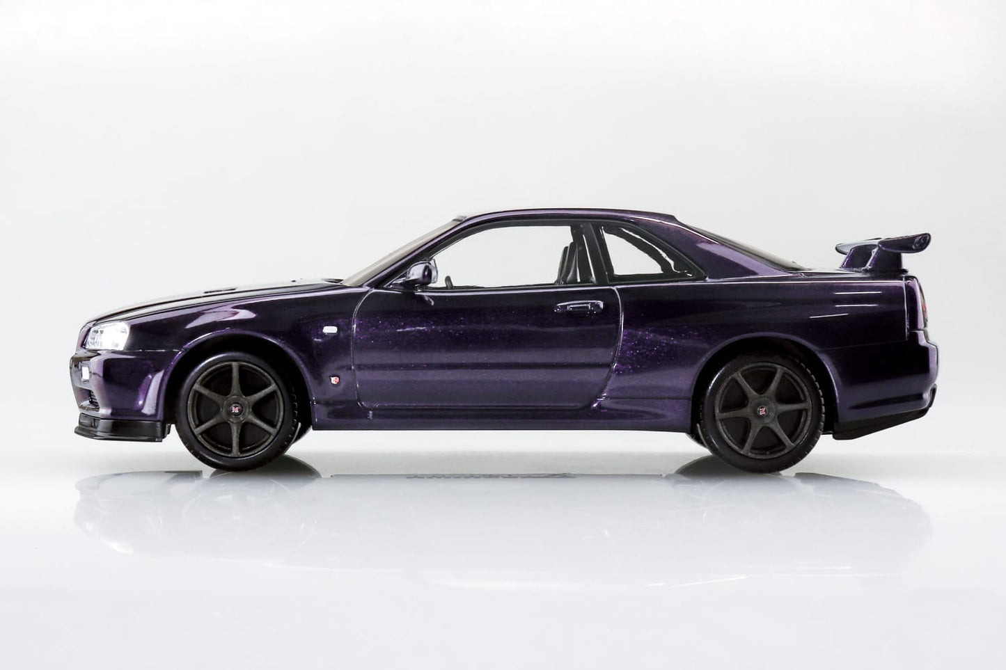 Rakuraku 塑料卡扣套件 日产 R34 Skyline GT-R(午夜紫)