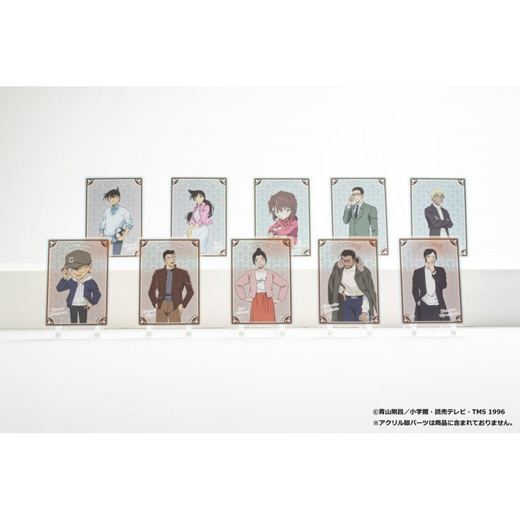 名侦探柯南》极光亚克力卡系列第 1 卷 PACK,每盒 10 张。