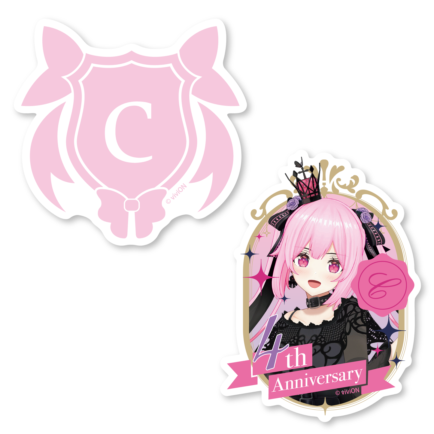 Aogiri High School Chiyomi Chiyoura 4th Anniversary Commemorative Goods Sticker Set