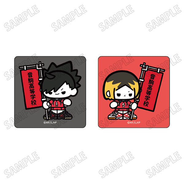 배구소년!!! 미니 캐릭터 스티커 세트【노보리 Ver.】③쿠로오 테츠로・고네코 연마