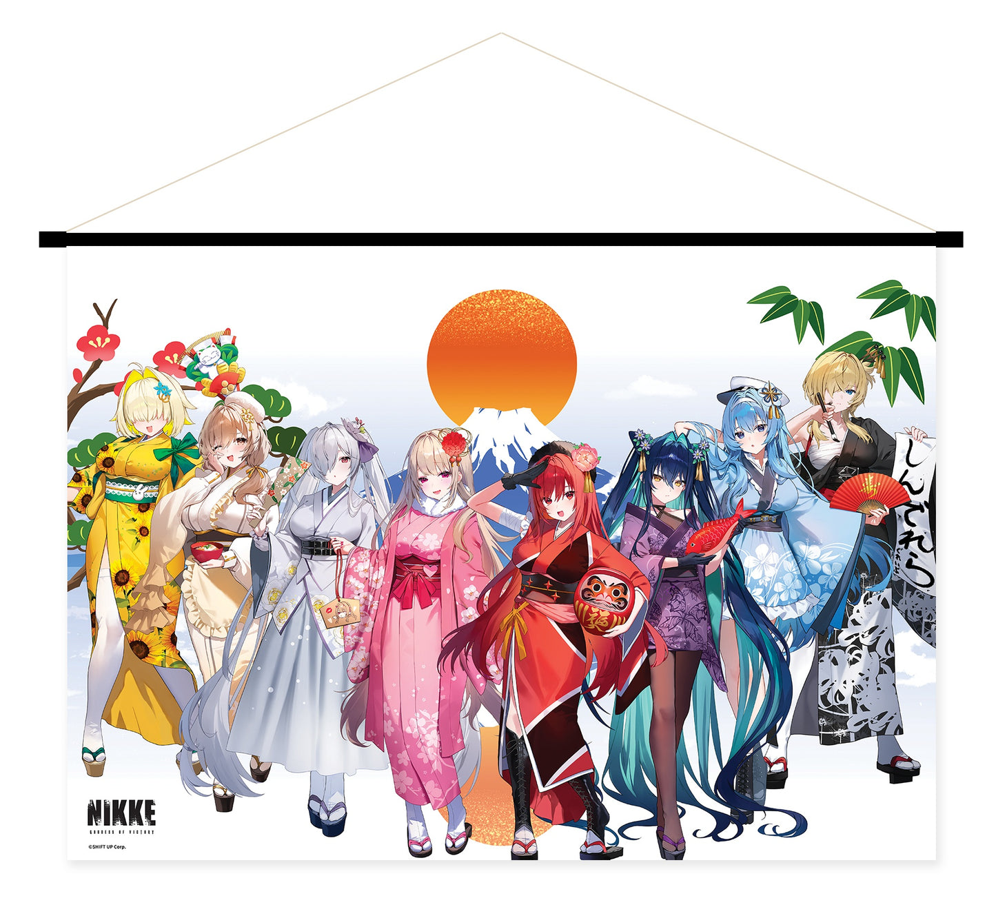 胜利女神:NIKKE 2026 年新年博览会挂毯