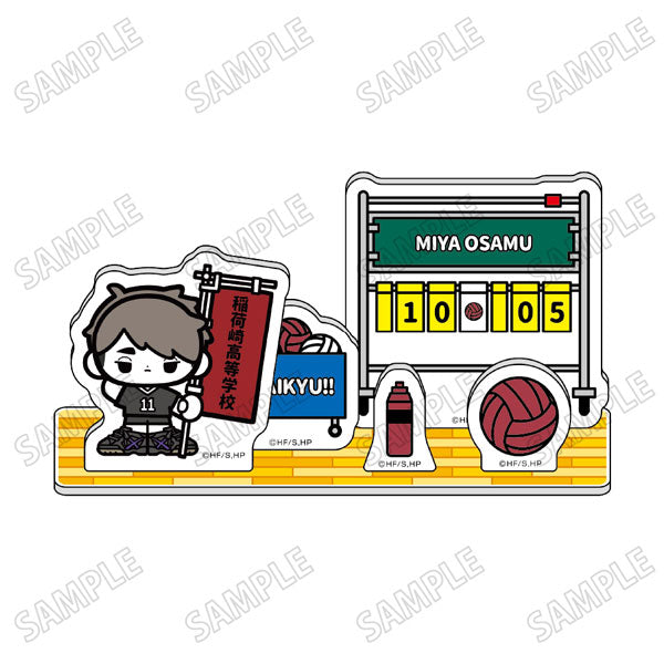ハイキュー!! ミニキャラアクリルジオラマ【のぼり Ver.】 ⑩宮 治