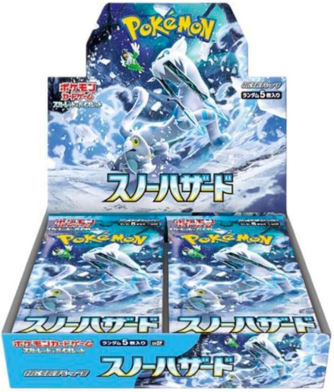 Pokémon Card Game Scarlet & Violet Booster Pack - Snow Hazard - Box of 30