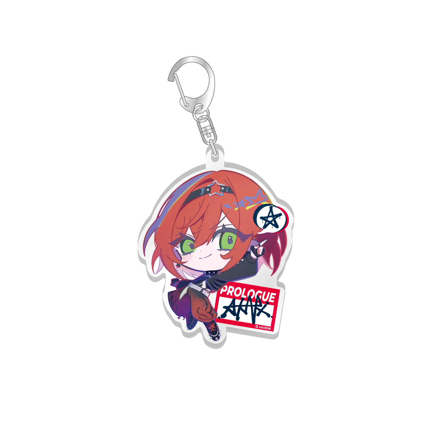 아오기리 고교 이시카리 아카리 1st ONE-MAN LIVE 'Prologue' 굿즈 아크릴 열쇠고리