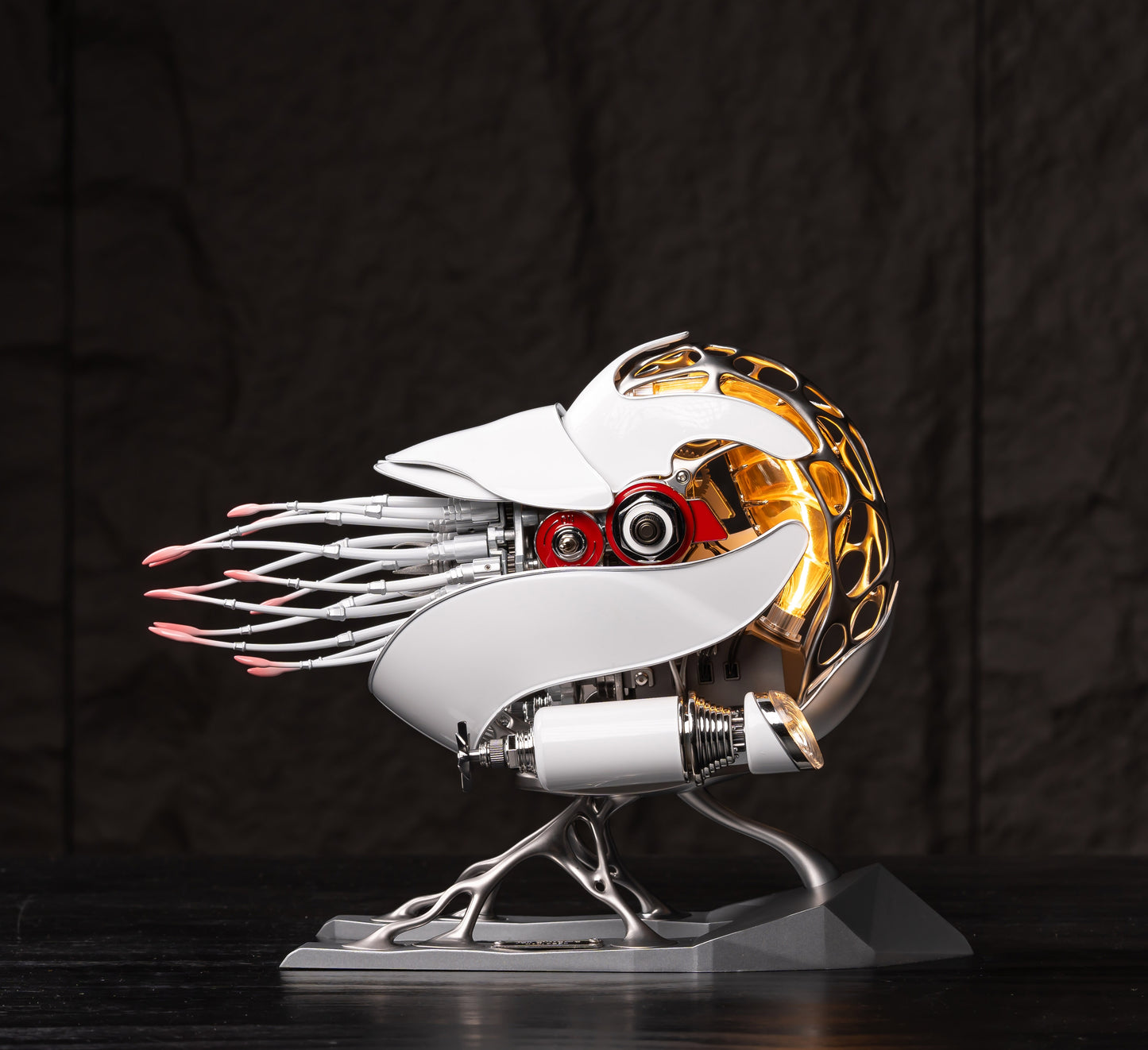 Gokukai Kaishin Project Nautilus Mechanical 3D MetaLupaZuru Assembled finished product white