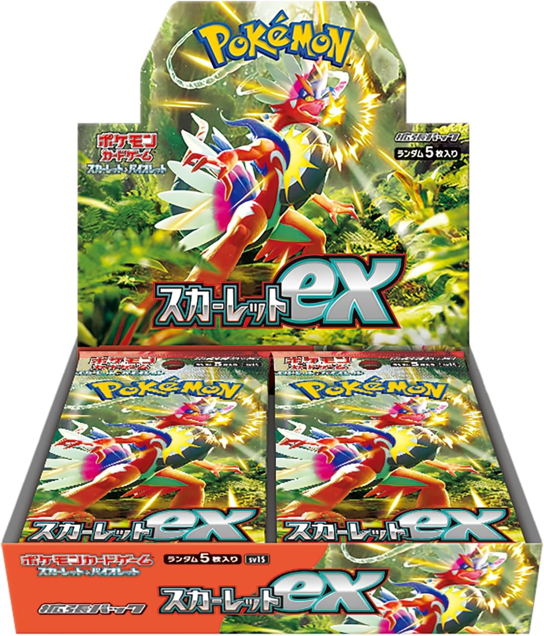 Pokémon Card Game Scarlet & Violet Booster Pack - Scarlet ex - Box of 30