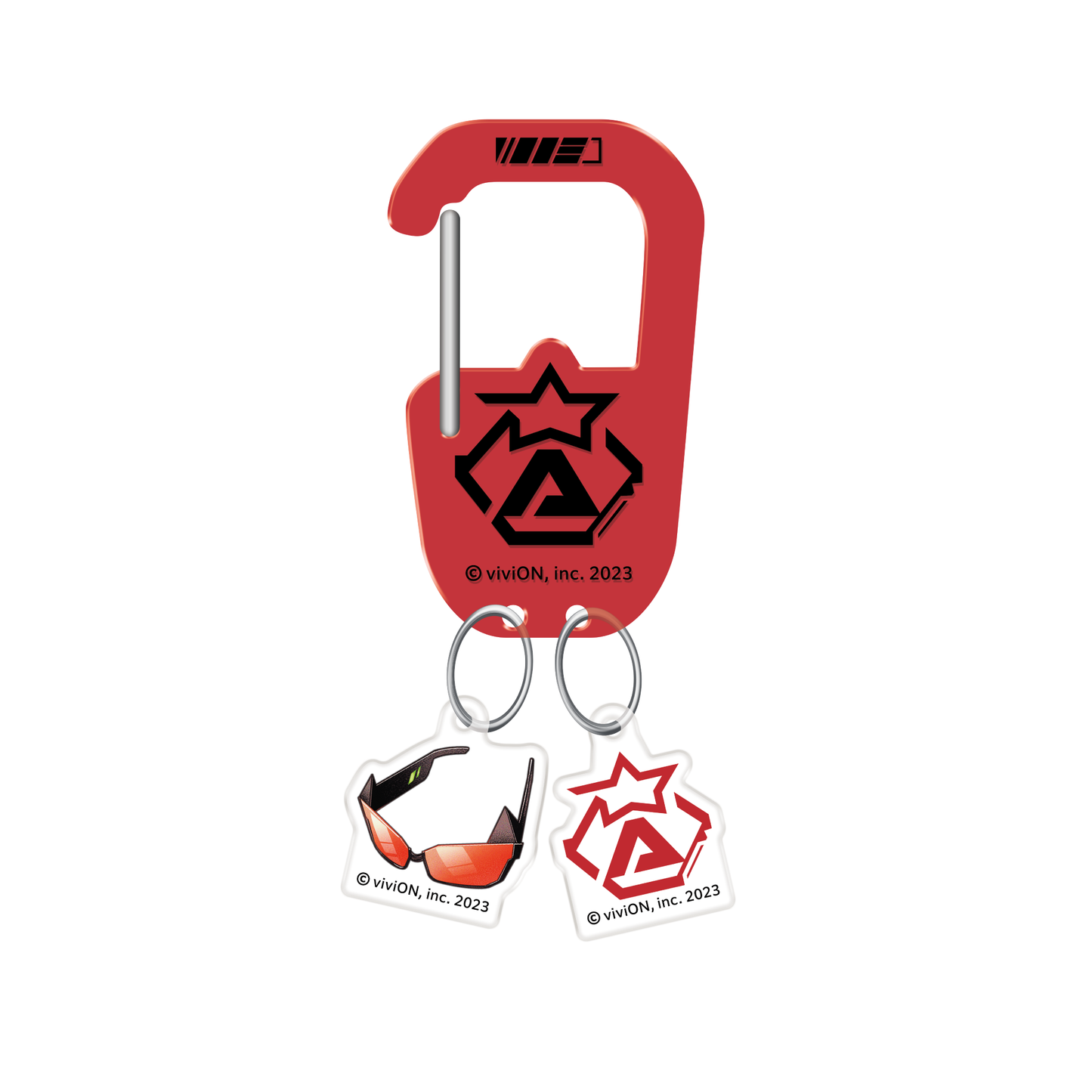 Aogiri High School Akari Ishikari Birthday commemorative goods 2025 Acrylic carabiner with charm