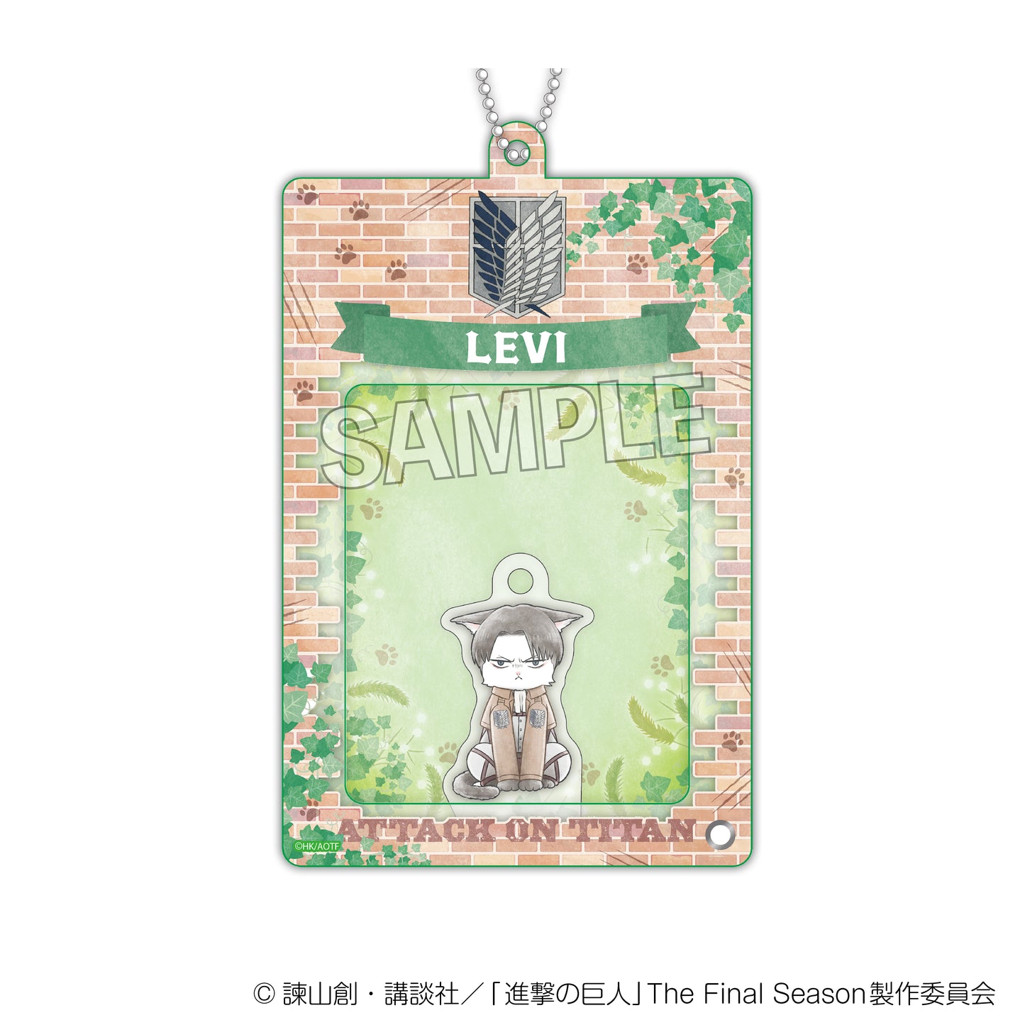 Attack on Titan Survey Soldier Nyan Minipake! ~Acrylic stand~ Levi
