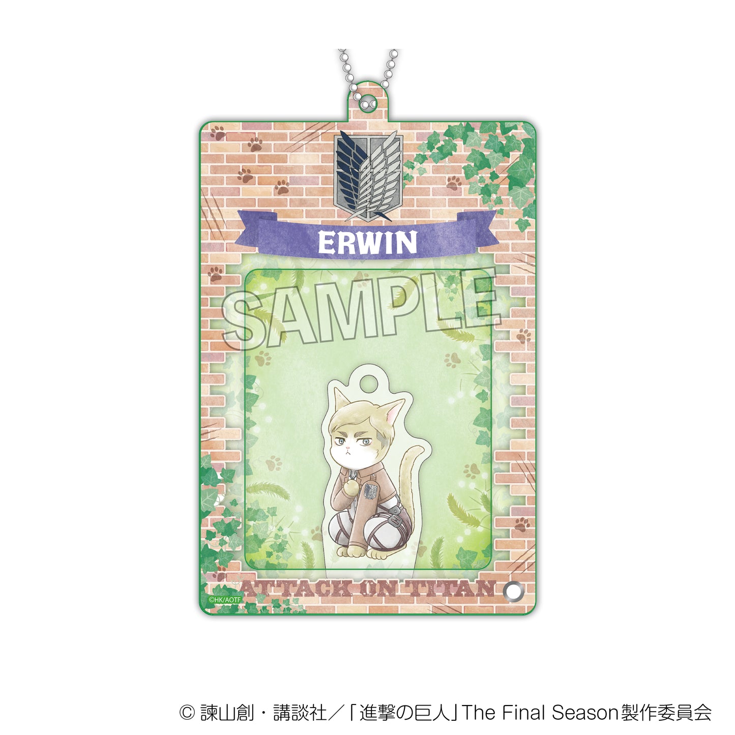 Attack on Titan Survey Soldier Nyan Minipake! ~Acrylic stand~ Erwin
