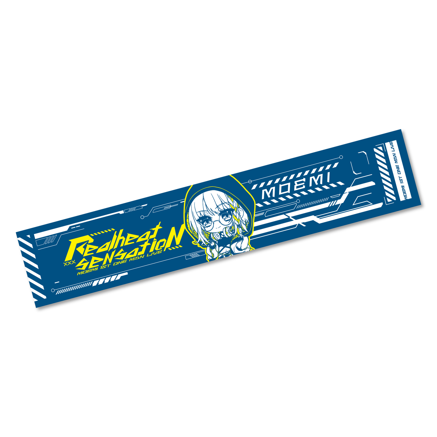 Aogiri High School Momi 1st ONE-MAN LIVE "real heat sensation" Goods Scarf Towel