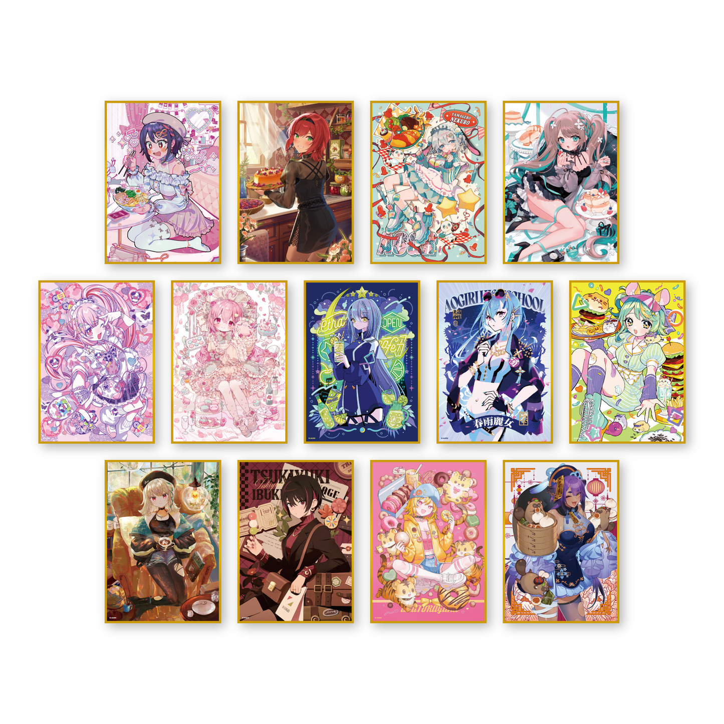 Aogiri High School Official Art Club A5 color paper, Mujina of Yajika