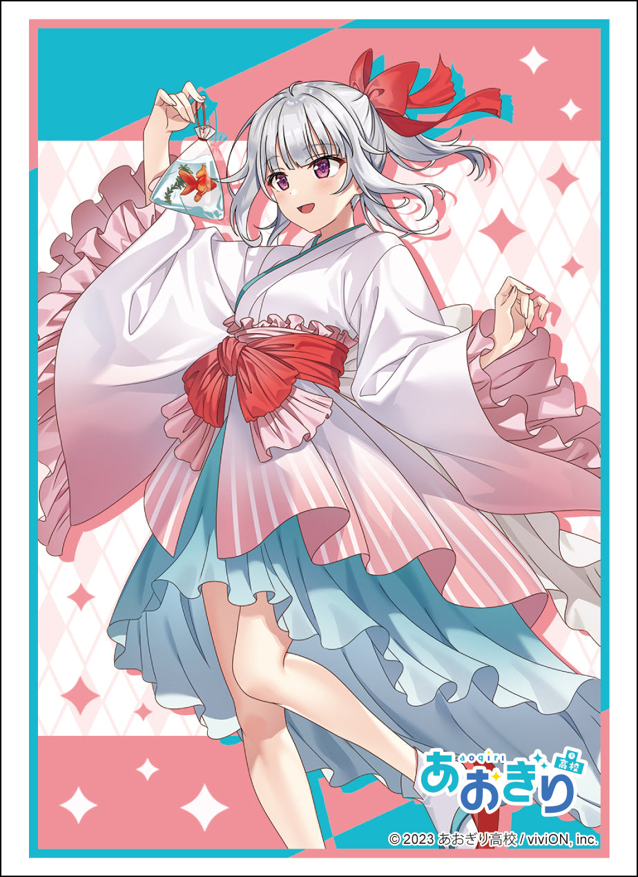 Weiss Schwarz Sleeve, Aogiri High School, Moeimi, Yukata Ver.