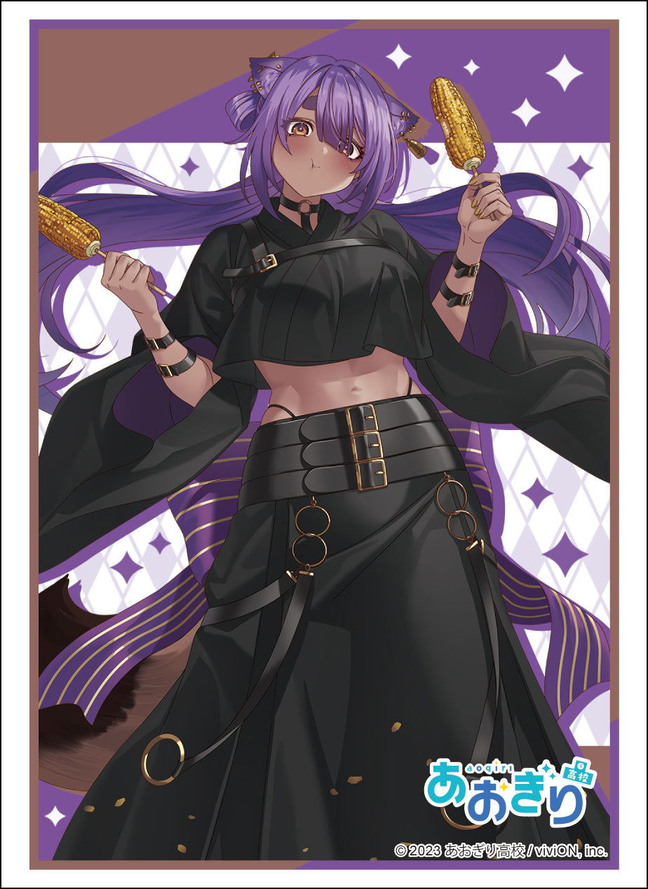 Weiss Schwarz Sleeve, Aogiri High School, Mujina Hakka, Yukata Ver.