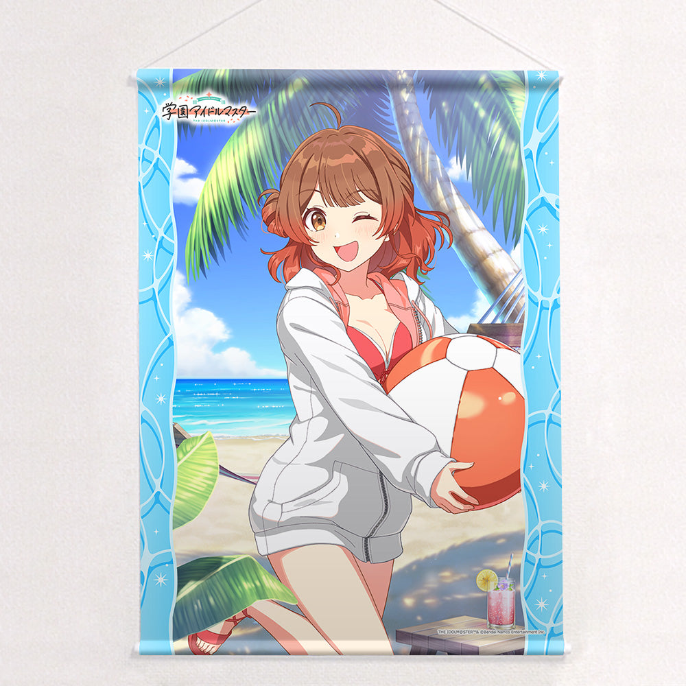 School偶像大師 B2 掛毯(夢花見/你和半藍)W 絨面革