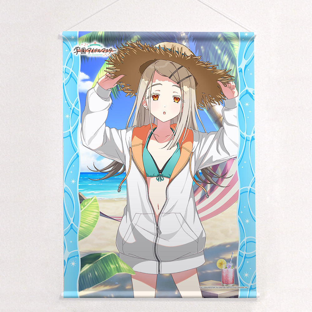 School偶像大師 B2 掛毯(筱澤浩/你和半藍)W 絨面革