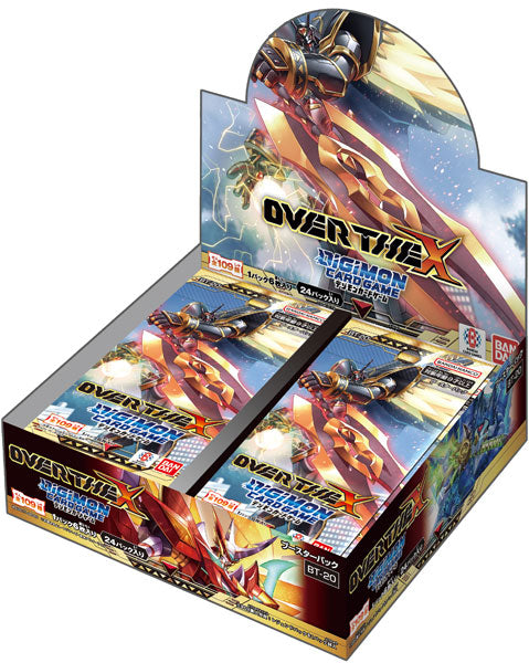Digimon Card Game Booster Pack OVER THE X BT-20 24 pieces BOX viviON BLUE Digimon Card Game Booster Pack OVER THE X BT-20 24 pieces BOX viviON BLUE