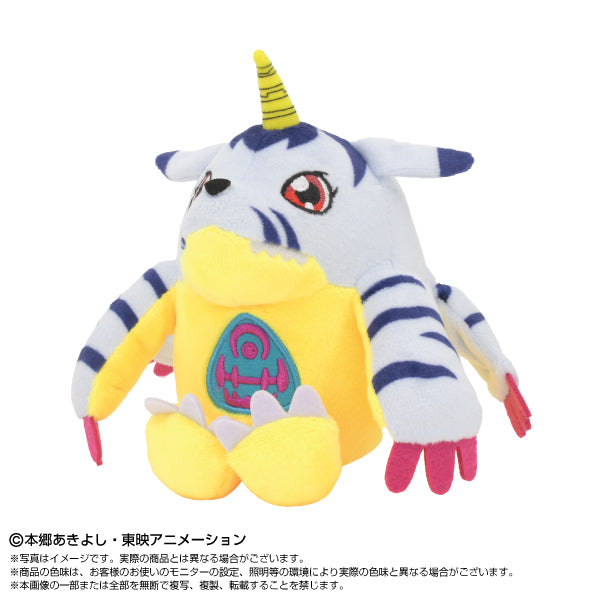 DigimonAdventure Chibi Plush Toy This is a stuffed toy of "Gabumon" from "Gabumon