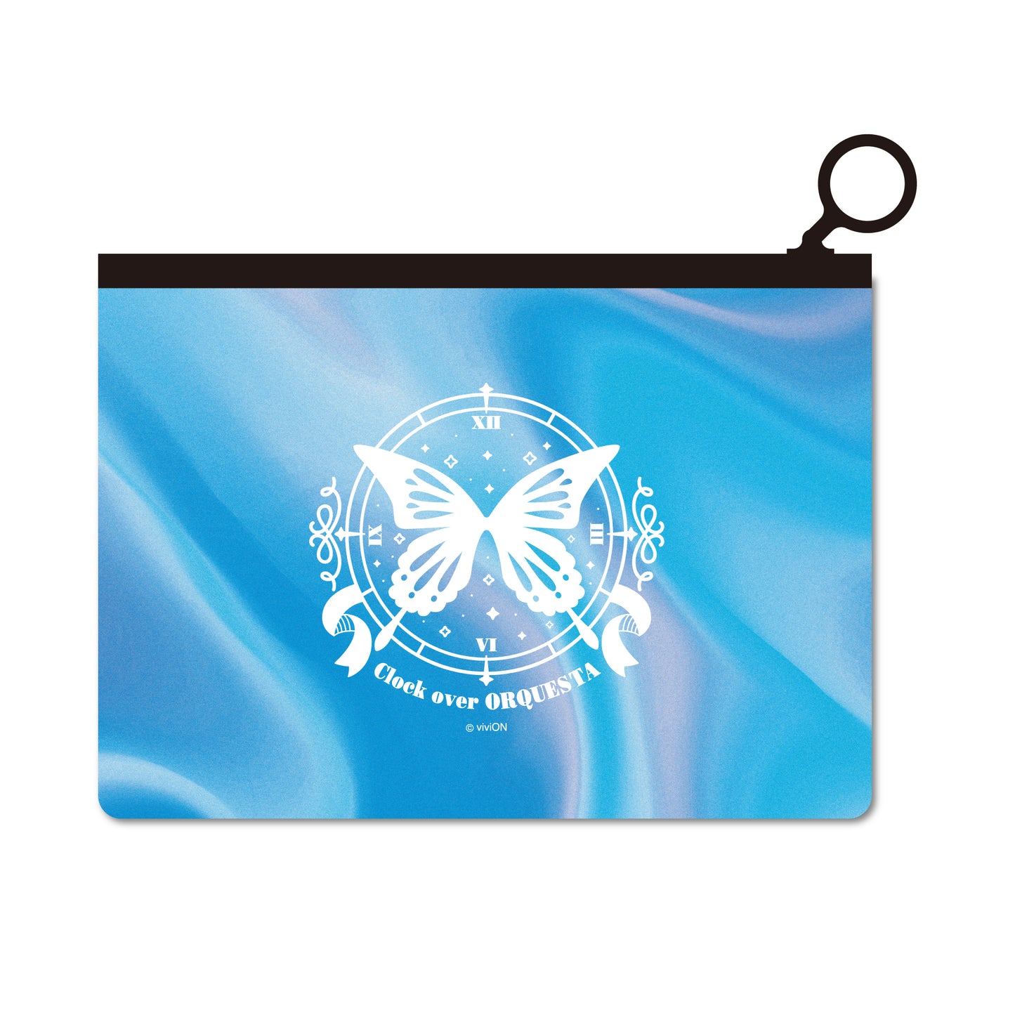 Clock over ORQUESTA Aurora Pouch