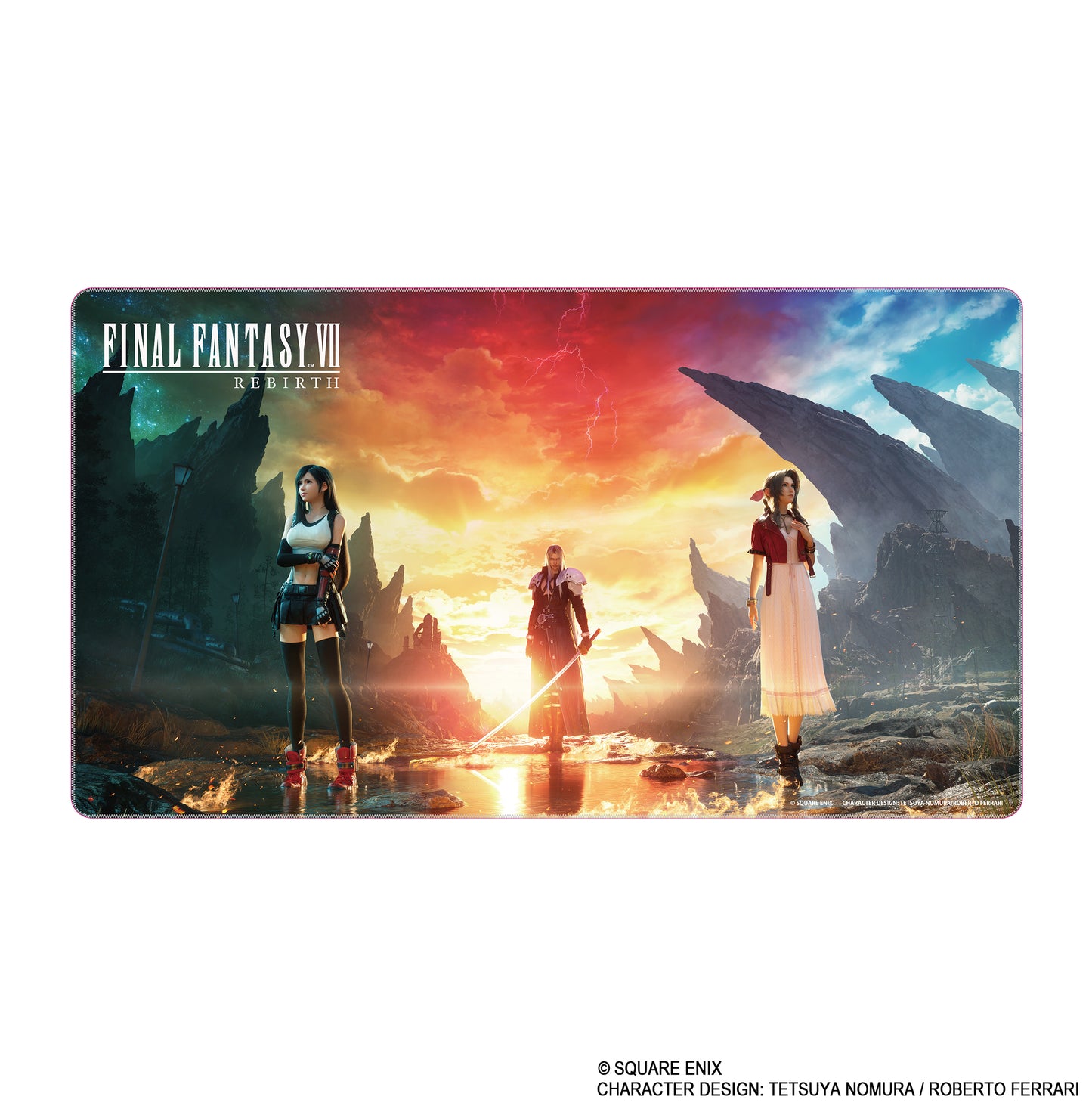 ファイナルファンタジーVII リバース プレイマット キーアート