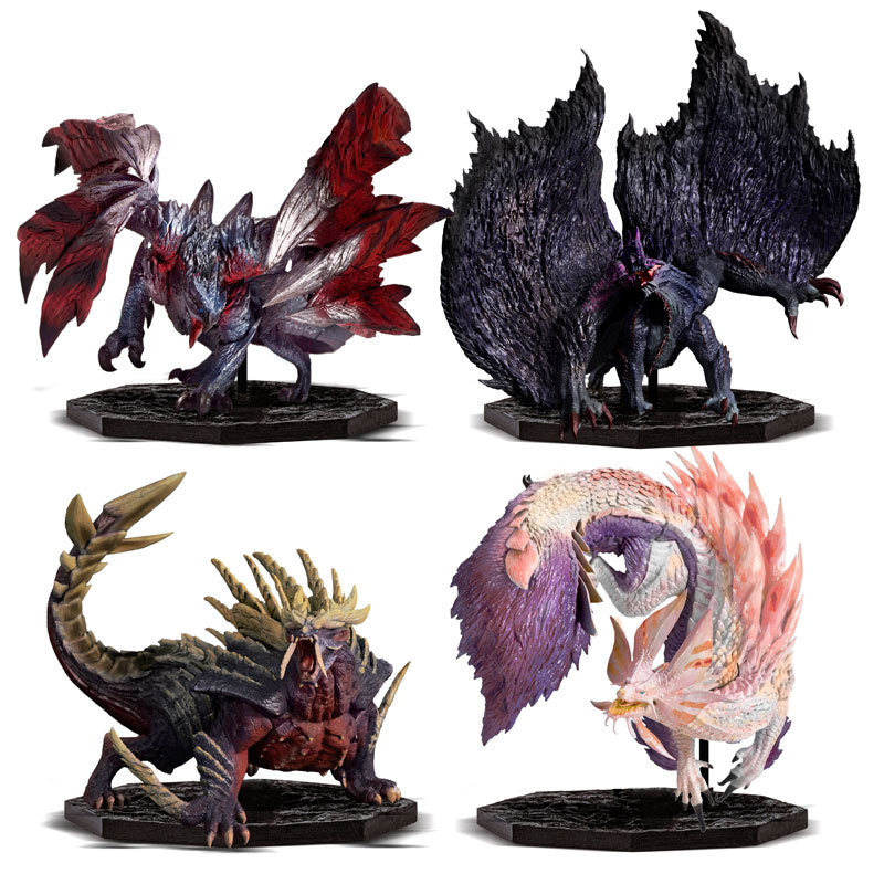 CAPCOM FIGURE BUILDER CUBE MONSTER HUNTER 4体セットボックス(ゴア・マガラ/奇しき赫耀のバルファルク/マガイマガド/タマミツネ)