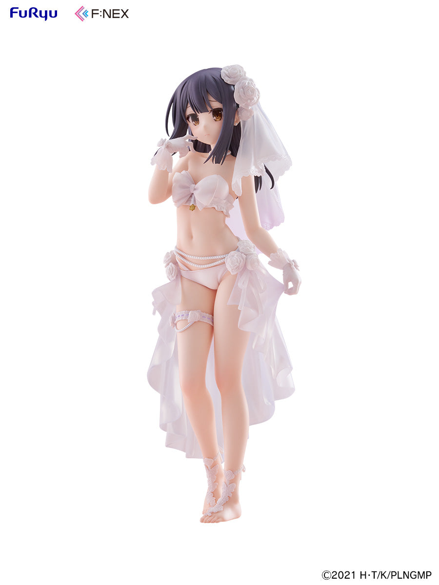 Movie version “Fate/kaleid liner Prisma Illya Licht "Girl with No Name" Miyu Edelfelt Wedding Swimsuit Ver. 1/7