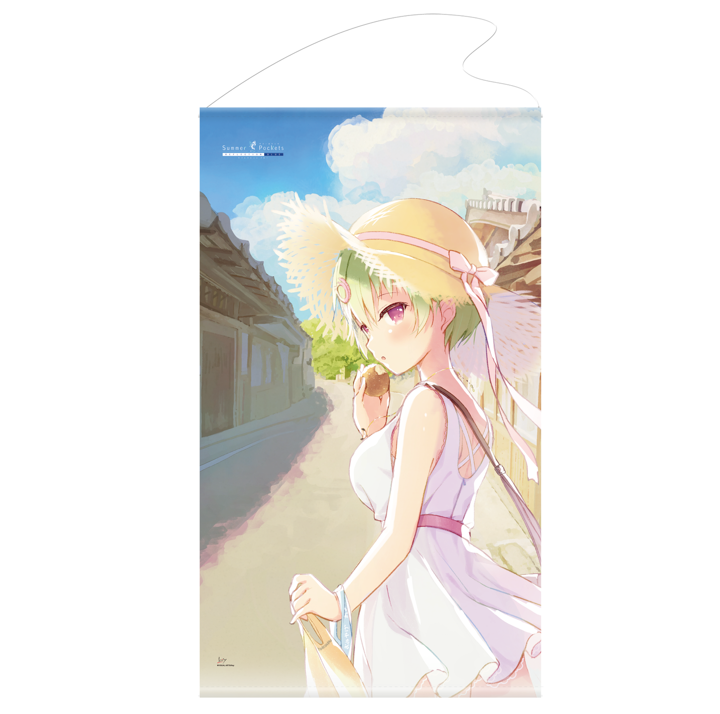Summer Pockets REFLECTION BLUE oversized tapestry G Miki