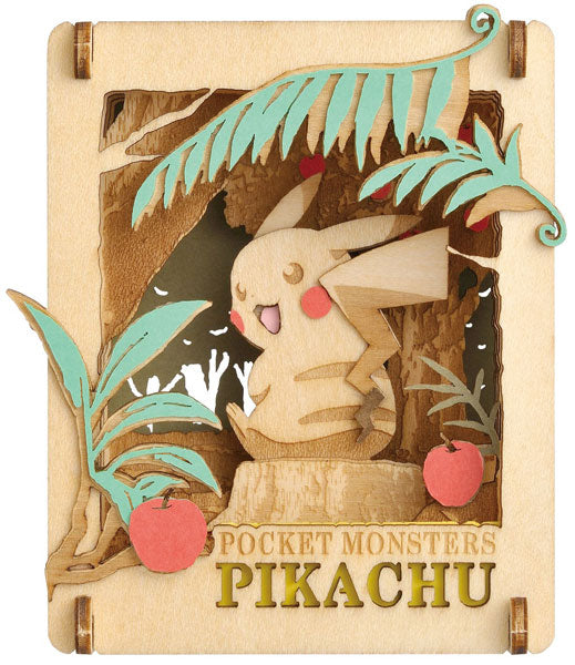 PAPER THEATER wood style Pokémon Pikachu Mikke PT-W05