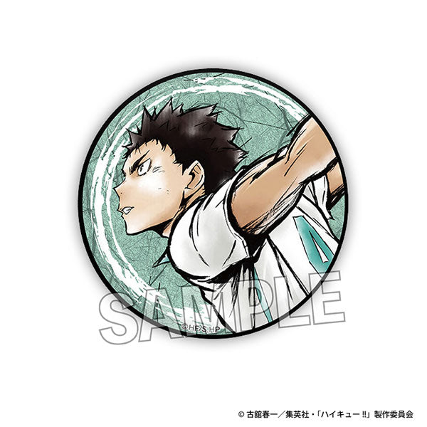 ハイキュー!! 激闘!! ギラギラ缶バッジ 岩泉 一【再販】