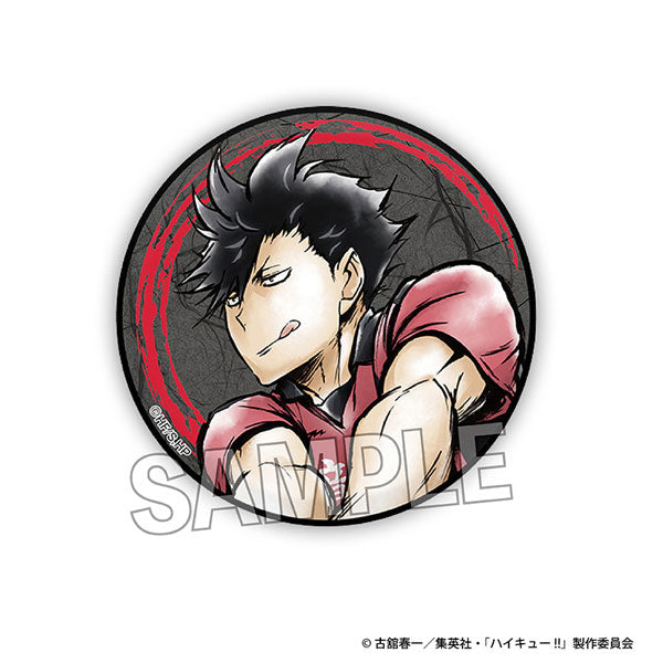 하이큐!!! 격투! 기라기라 캔 뱃지 쿠로오 테츠로【재판매